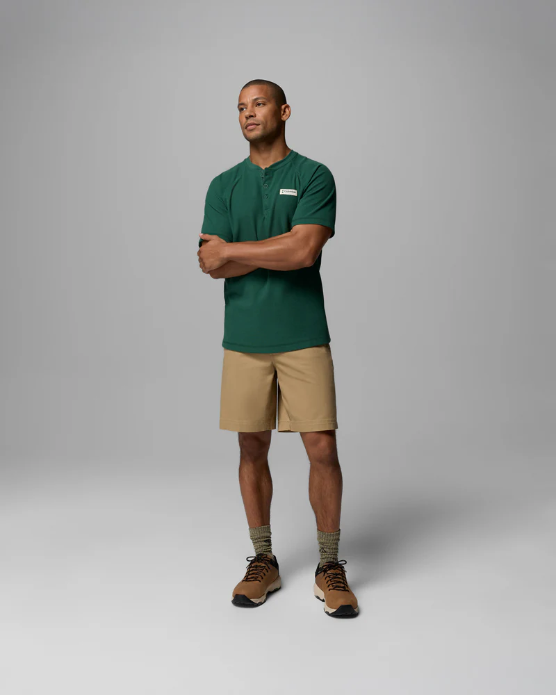 Acker Rock Knit Short Sleeve Shirt M - Image 2