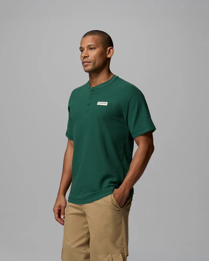 Acker Rock Knit Short Sleeve Shirt M - Image 3