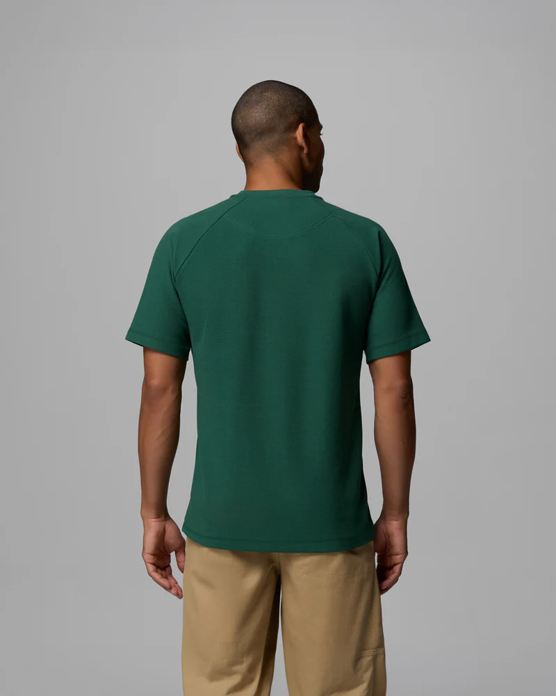 Acker Rock Knit Short Sleeve Shirt M - Image 5