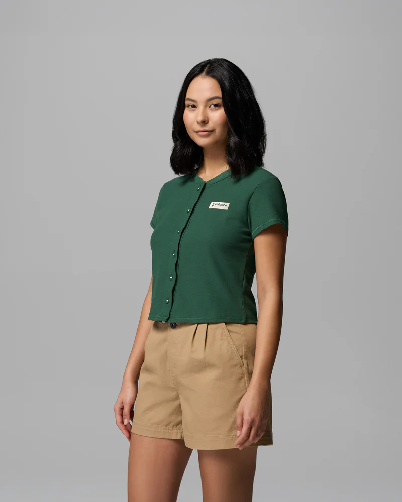 Acker Rock Knit Short Sleeve Shirt W - Image 4