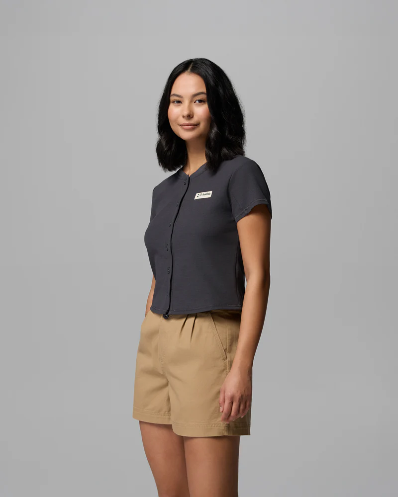 Acker Rock Knit Short Sleeve Shirt W - Image 3