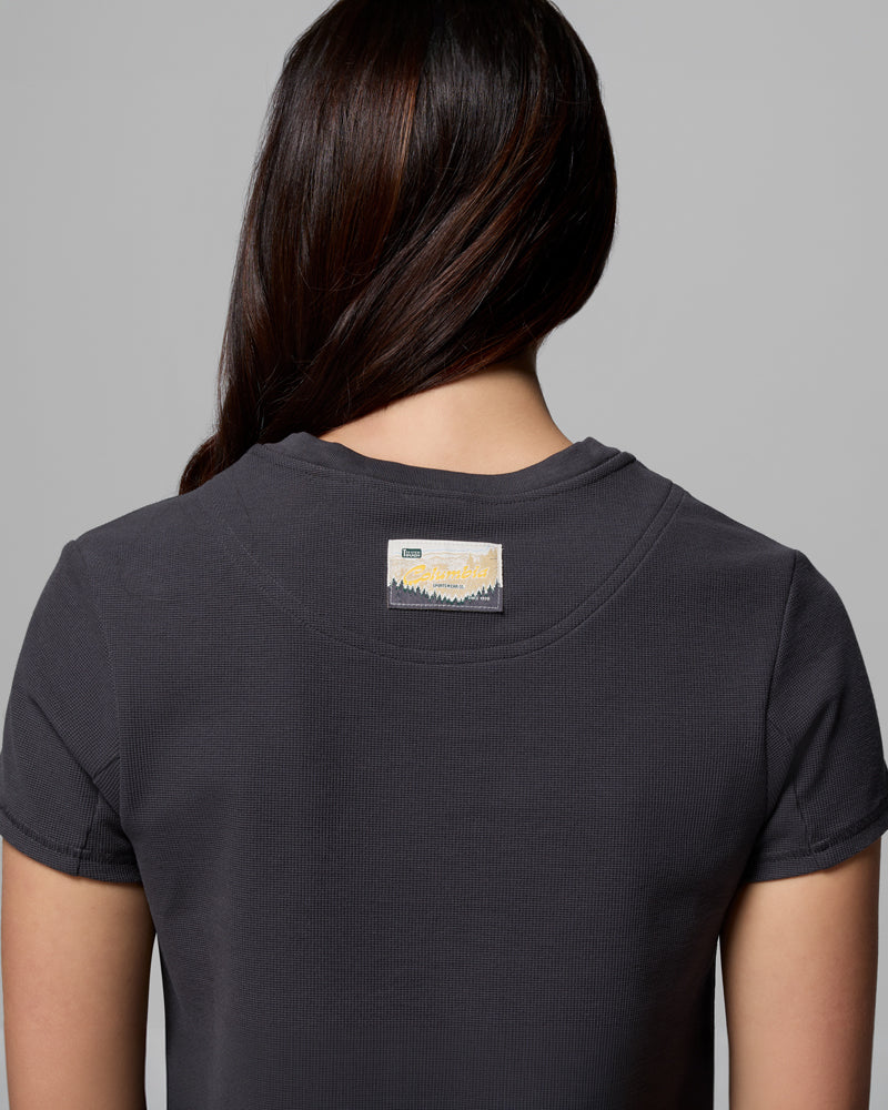 Acker Rock Knit Short Sleeve Shirt W - Image 5