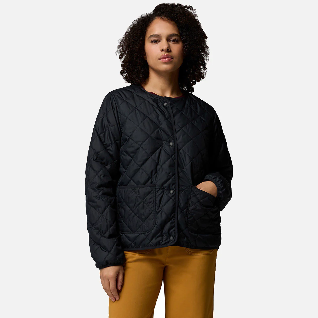 Copper Crest Collarless Jacket - Image 2