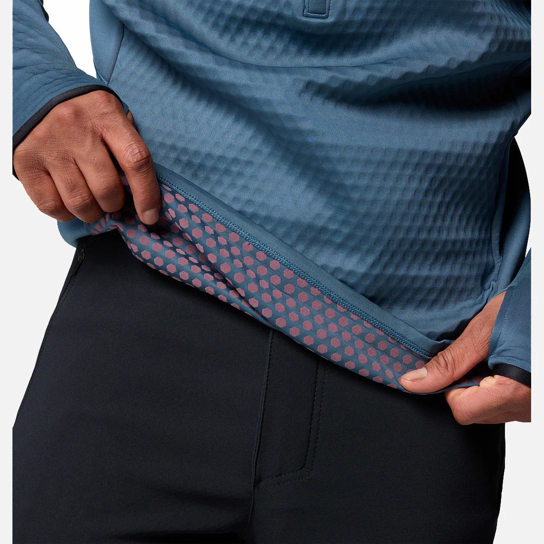 Crystal Leaf Omni-Heat Helix Half Zip - Image 4