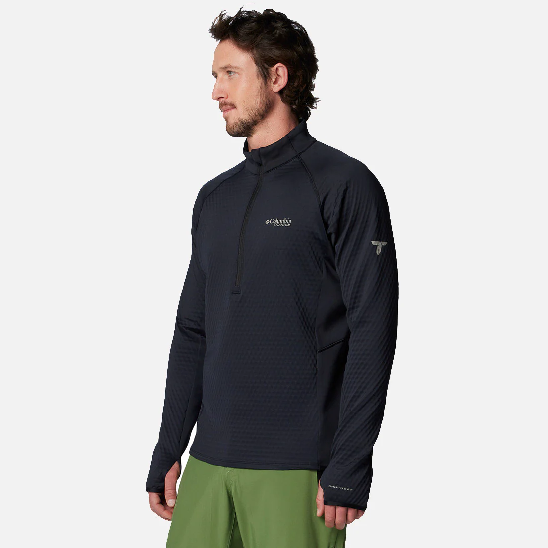 Crystal Leaf Omni-Heat Helix Half Zip - Image 4