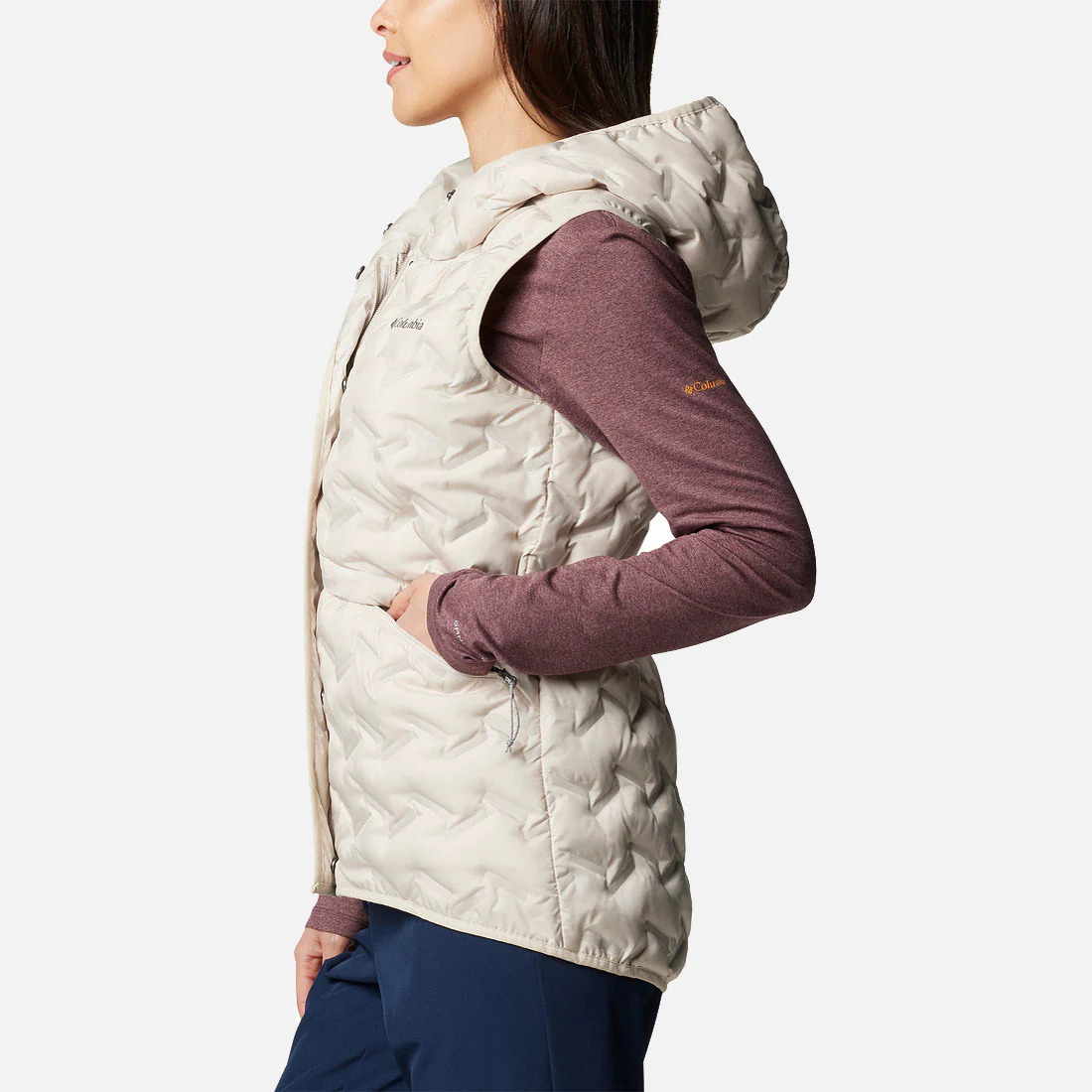 Delta Ridge II Down Hooded Vest - Image 3