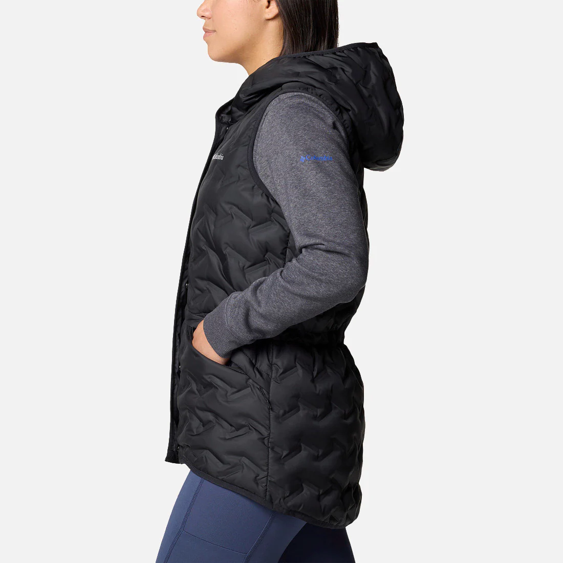 Delta Ridge II Down Hooded Vest - Image 3