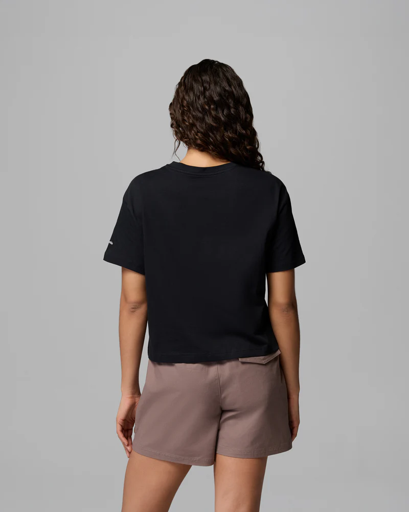 Graphic Relaxed Crop Short Sleeve Shirt - Image 5