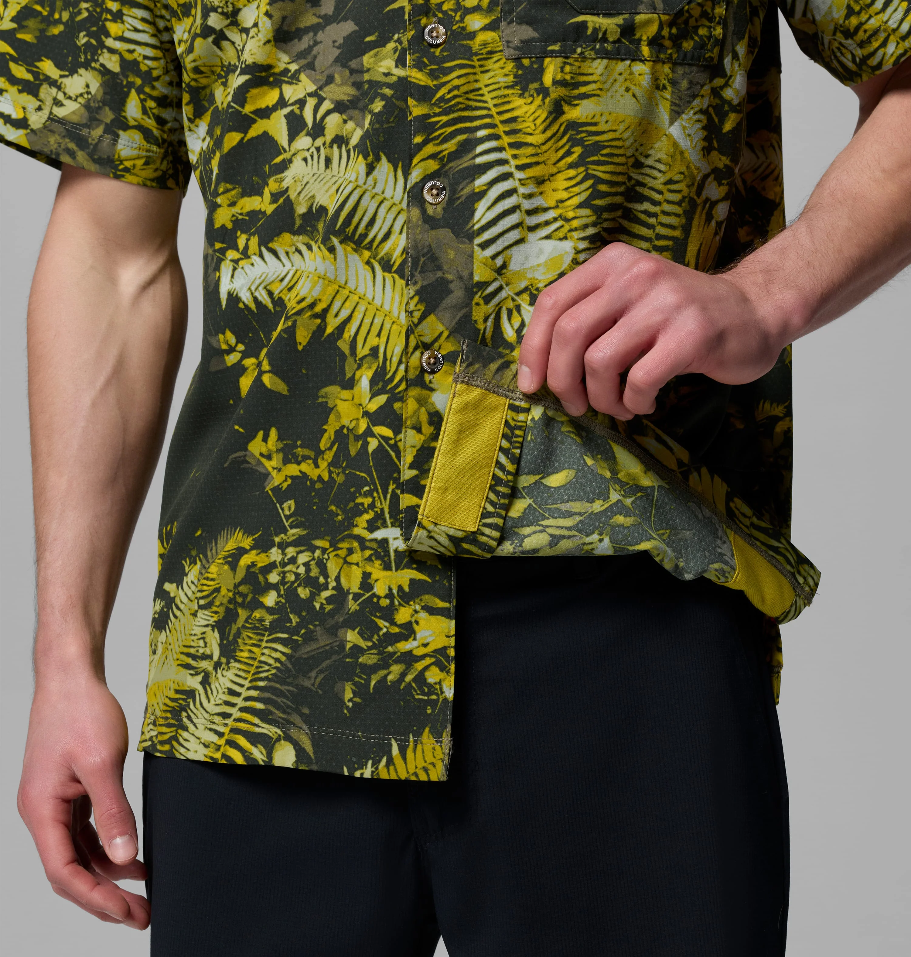 Tech Trail Utility Printed Woven S/S - Image 6