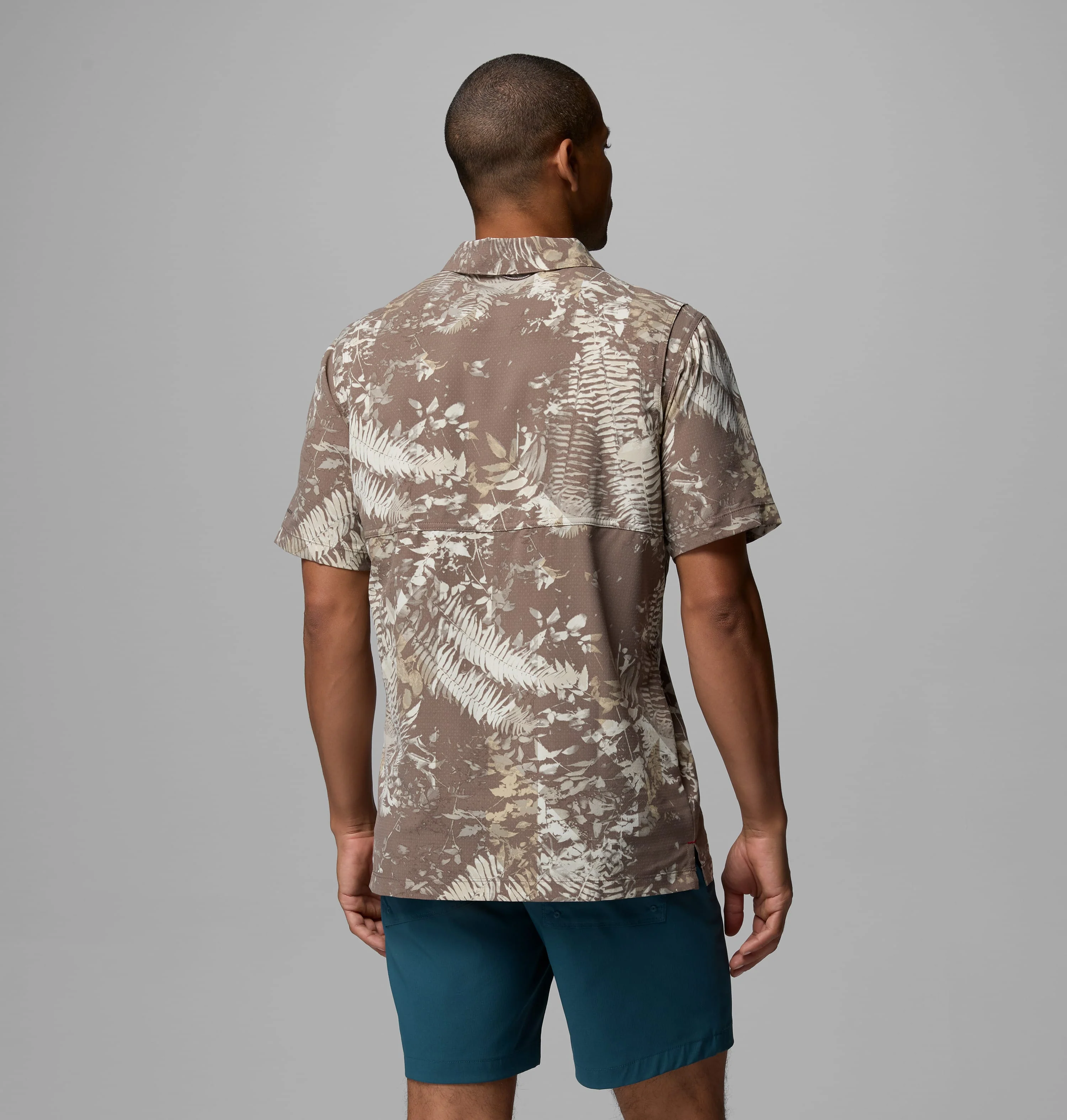 Tech Trail Utility Printed Woven S/S - Image 2