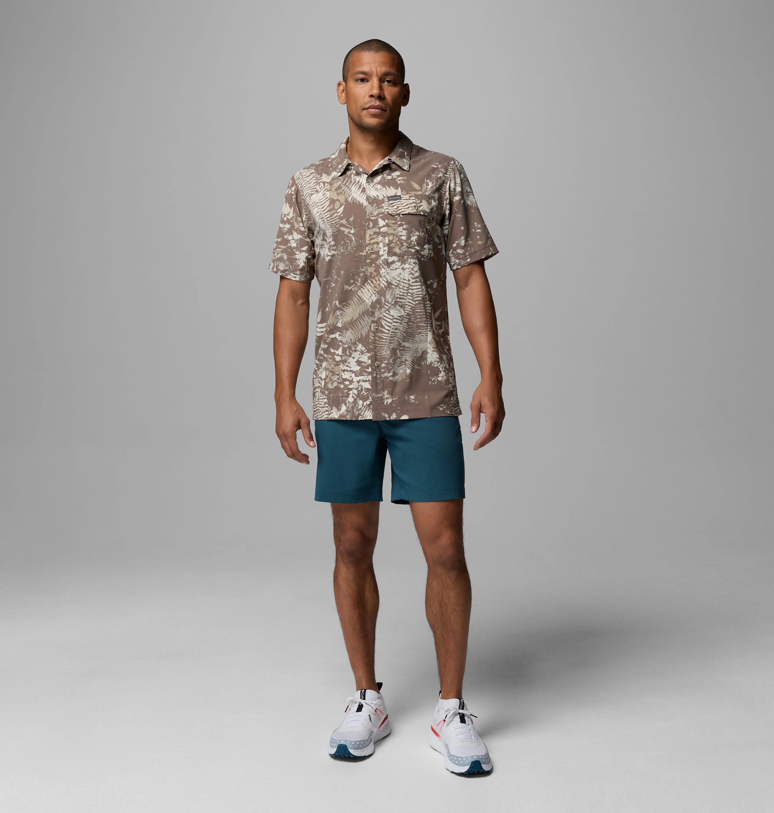 Tech Trail Utility Printed Woven S/S - Image 3