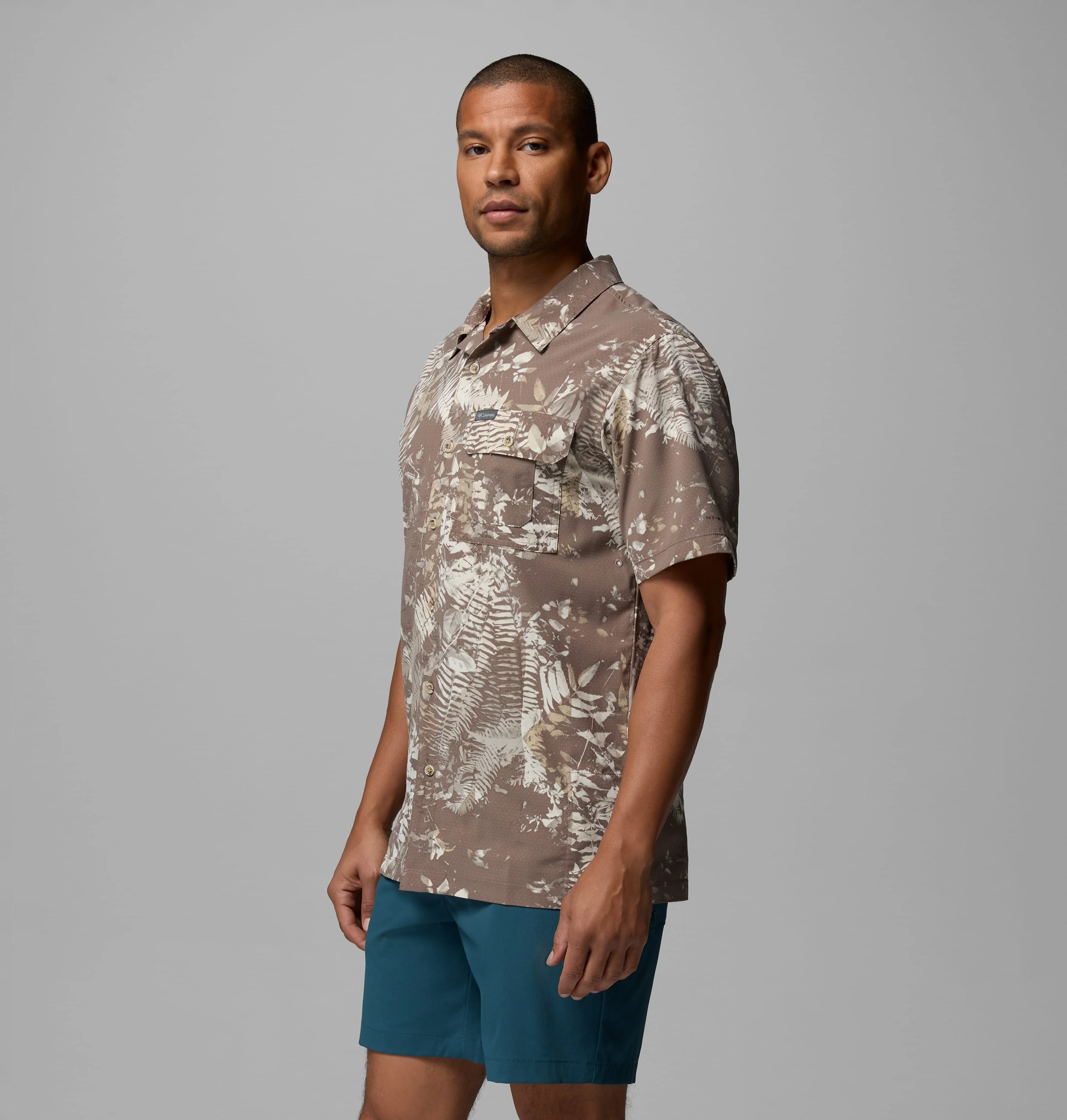 Tech Trail Utility Printed Woven S/S - Image 4