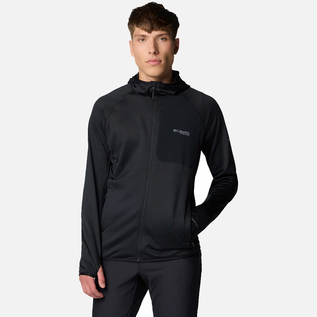 Triple Canyon Grid Fleece Hooded Full Zip II - Image 4